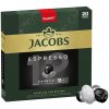 Jacobs Espresso 12 Ristretto pražená mletá káva 20 kapsúl 104 g