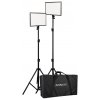 Nanlite Lumipad 25 LED kit dvoch svetiel + statívy + prepravné puzdro