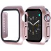 MojRemienok.sk Ochranné puzdro s tvrdeným sklom pre Apple Watch 38/40/41/42/44/45 mm Veľkosť púzdra: 40mm, Farba: ružová