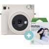 Fujifilm Instax SQ1 +10 fotografií - bílá, 70100148677