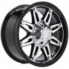 RACING LINE Racing Line Qc801 8x17 6x139.7 ET0 Mb - Polished + Black 110.1