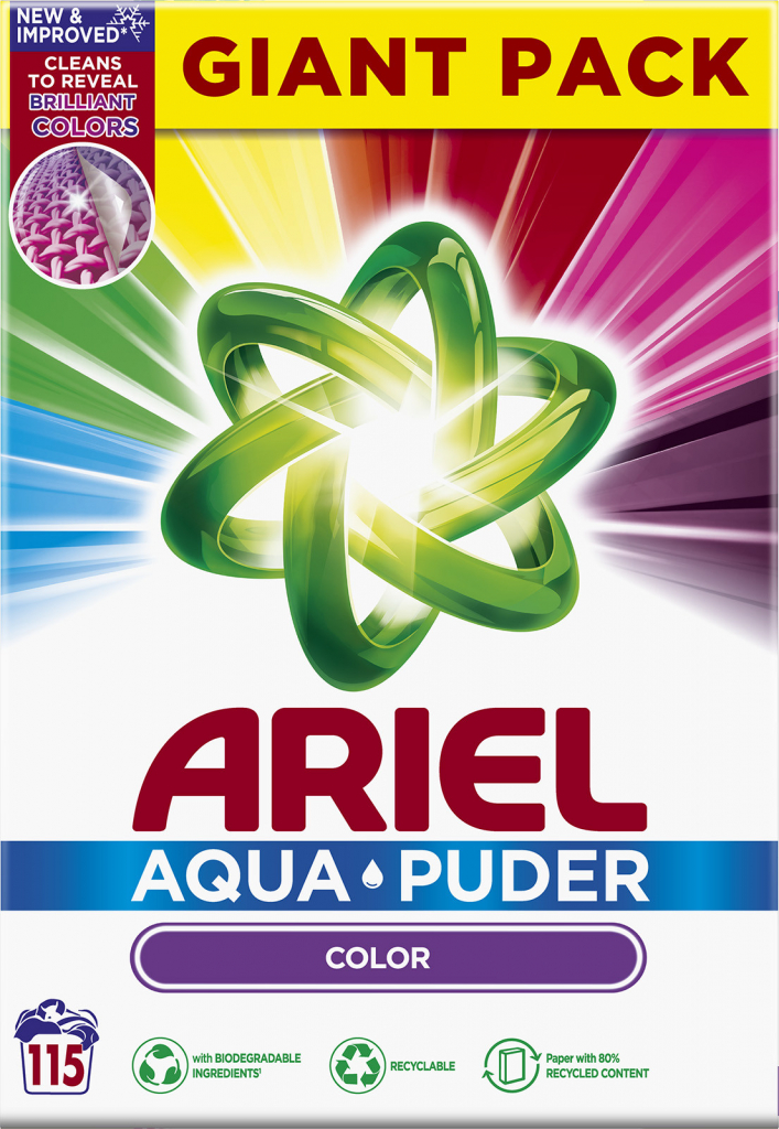 Ariel Color prací prášok 6,325 kg 115 PD