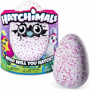 Spin master Hatchimals pengualas růžové vajíčku