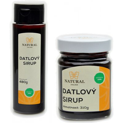 Natural Jihlava Datlový sirup Natural 480g