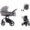 BEBETTO Bresso Premium Dark + Cybex Aton B2 i-Size 100 2023