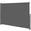 Bočná markíza 200 x 400 cm SPRINGOS AW0008 - tmavosivá