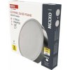 Emos ZM5253 LED NEXXO stropné/nástenné prisadené klasické svietidlo kruh priemer 300 × 42 mm 28,5W 2700lm 3000/3500/4000K brúsený nikel