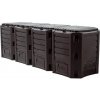 Prosperplast Kompostér MODULE COMPOGREEN - čierna / Objem 1600 L / Rozmery 261x72 cm / Výška 82.6 cm / Plast (IKLM1600C-S411)