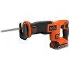 BLACK+DECKER Náradie - 18V AKU mečová píla, 1x aku 4,0 Ah Li-Ion, nabíjačka BDCR18M1-QW
