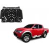 Oceľový kryt motora Mitsubishi L200 / Triton KL 2,4D 2015-up