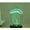Beling 3D lampa, Medúza, 7 farebná S161