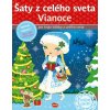 Kniha samolepiek: Šaty z celého sveta Vianoce