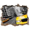 Foto fotografie díra na zeď New york taxi 95x64 cm