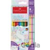 Faber Castell Grip 13 farieb trojhranné jednorožec 201542