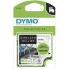 páska DYMO 16957 D1 Black On White Flexible Nylon Tape (12mm) (S0718040)