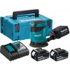 Makita DBO180RTJ Aku excentrická bruska Li-ion 18V/5,0Ah,systainer