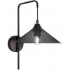 Candellux | Nástenná lampa KIRUNA 1xE27/40W/230V čierna | CA0713