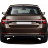 Nerez difúzory výfuku Škoda Superb III 2015-20 (2-dielna sada)