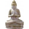 Buddha Atmandiali Mudra 88 cm - river stone