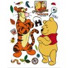 AG Design Maxi nálepka na stenu Macko Pu a Tiger AGF866 85x65 cm