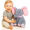 SLONÍK SPIEVAJÚCI PLYŠOVÁ HRAČKA INTERAKTÍVNY SLON NA DARČEK PRE DIEŤA