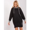 Mikinové šaty RV-TU-9224.95P Relevance čierna