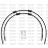 RACE Hadice přední brzdy sada Venhill POWERHOSEPLUS TRI-9018F-CB (2 hadice v sadě) karbonové hadice, chromové koncovky