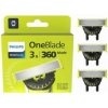 Philips Shaver OneBlade 360 Replacement Blades QP430/50 (3pcs) Gray Eu QP43050