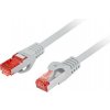 LANBERG Patch kabel CAT.6 FTP LSZH CU 5M šedý Fluke Passed PCF6-10CU-0500-S