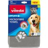 Vileda Pet 172650 Uterák z mikrovlákna sivý 45 x 70 cm