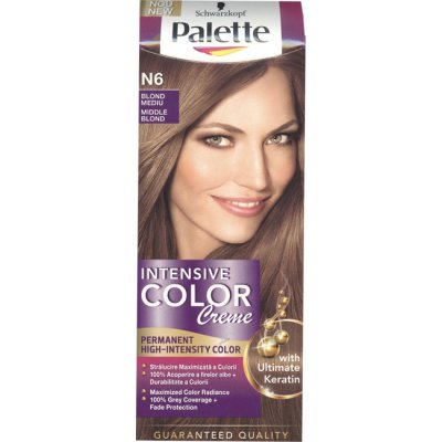 Schwarzkopf Palette Intensive Color Creme N6 stredná plavá od 2,2 € -  Heureka.sk