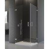 SANSWISS PUR PUE1 ATYP výška 230 - 250cm, 40 - 100cm pravé sprchové dvere do kombinácie / kút rohový, chróm - 30 – sklo matné Mastercarré