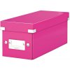 LEITZ Krabice na CD Click & Store, Růžová 60410023