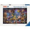 Puzzle Ravensburger 3000 dielikov Dračia knižnica
