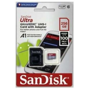 SanDisk microSDXC 256GB UHS-I SDSQUAR-256G-GN6MA