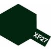 Tamiya Barva akrylová matná Černo-zelená Black Green Mini XF-27