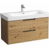 Laufen Juna Skrinka pod umývadlo 102 cm, divoký dub H4115321092671