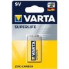 Batéria Varta 9V 6F22 superlife zinc