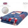 DRYBED Premium Vet Bed Plachetnice modrý 100 x 75 cm