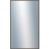 DANTIK - Zrkadlo v rámu, rozmer s rámom 60x100 cm z lišty Hliník hnedá (7269211)
