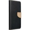 OEM Fancy Book Holster vhodný pre SAMSUNG S24 PLUS Čierna / Zlatá
