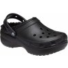 Crocs Classic Platform Lined Clog W - Black 41/42