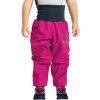 Unuo Batolecí Softshellové nohavice s fleecem fuchsiové + reflexné obrázek Evžen SLIM