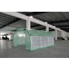 Záhradný fóliovník PREMIUM 2,5x4m s moskytierou-ZELENÝ (záhradný skleník so sieťkou MOSKYTIEROU 2,5x4 m)