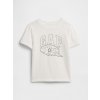 GAP Baby tričko s logom Biela 2YRS
