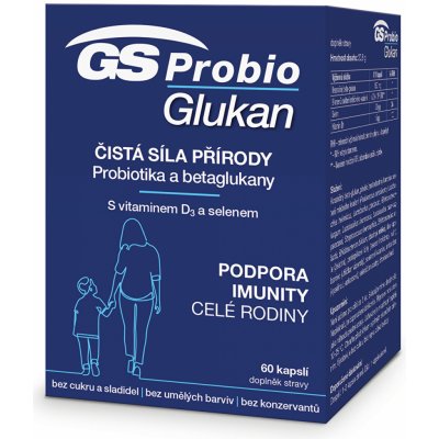 GreenSwan GS Probio Glukán 60 kapsúl