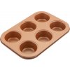 Lamart LT3091 Copper Forma na 6 muffinov 26,5x18 cm meď