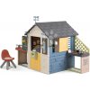 Domček meteorologická stanica s poštou pre remeselníka 4 Seasons Playhouse Smoby so zvonkohrou vetromerom a zrážkomerom s UV filtrom od 24 mes