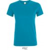 SOL´S REGENT / Dámske tričko s okrúhlym výstrihom - aqua L