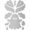 Reflective Berlin Reflective Stickies Spooky silver uni
